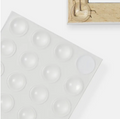 Rahmenpuffer – Wandschutz – 20er-Pack